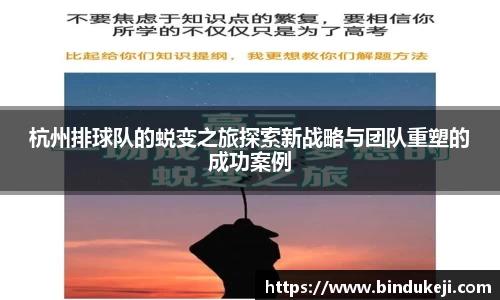 杭州排球队的蜕变之旅探索新战略与团队重塑的成功案例